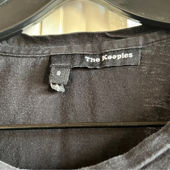 The Kooples Black Long Sleeve Shirt - Picture 2 of 4